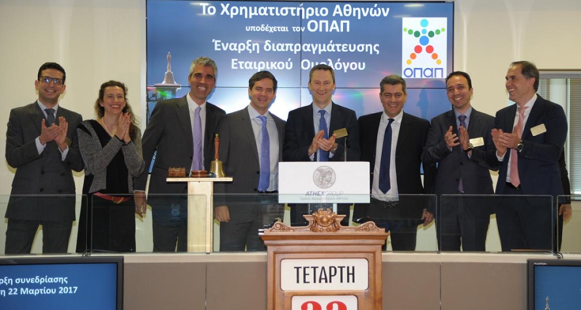 Πρεμιέρα στο Χρηματιστήριο Αθηνών για το εταιρικό ομόλογο του ΟΠΑΠ