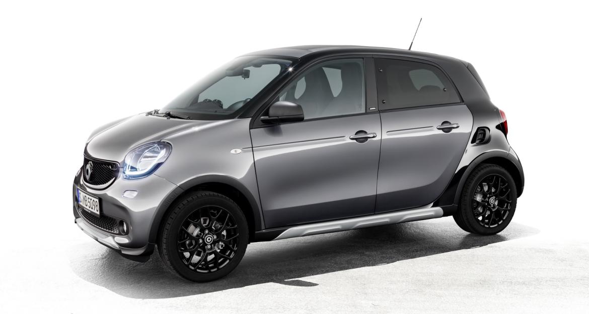 Smart forfour με crossover περιβολή (pics)