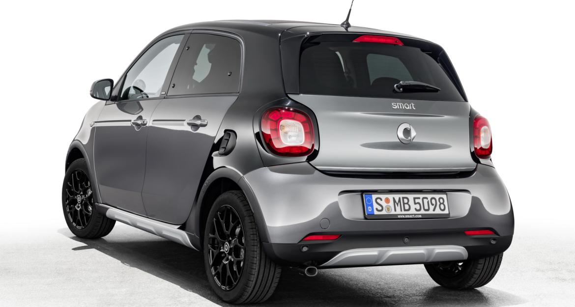 Smart forfour με crossover περιβολή (pics)