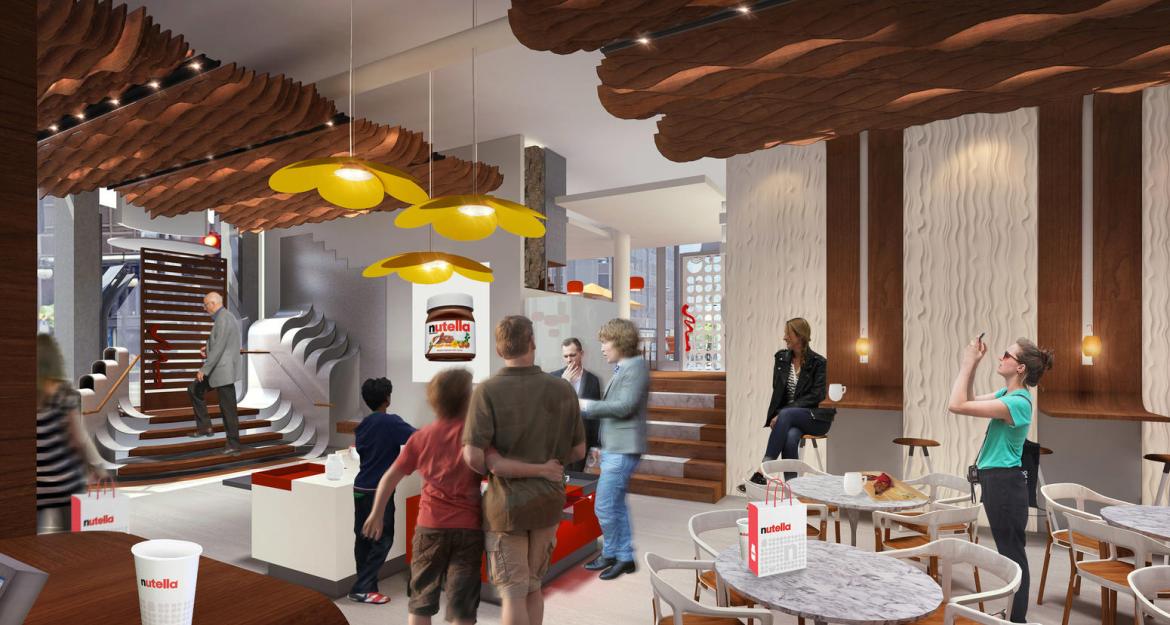 Αυτό είναι το πρώτο επίσημο Nutella Cafe! (pics)