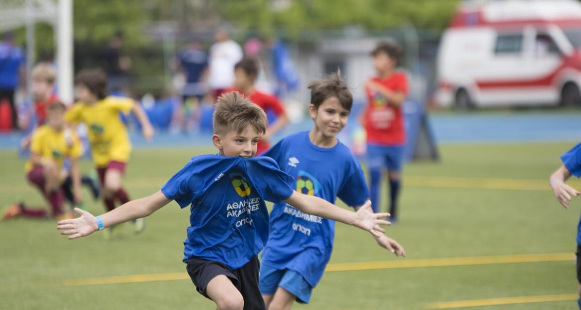 Φεστιβάλ Αθλητικών Ακαδημιών ΟΠΑΠ: Δυναμικό παρών από 9.000 παιδιά