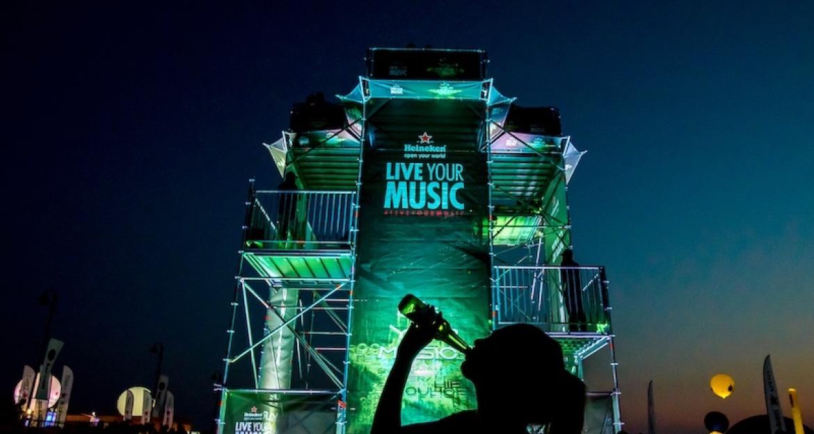H Heineken, μεγάλος χορηγός του EJEKT Festival, υποδέχτηκε τους The Killers