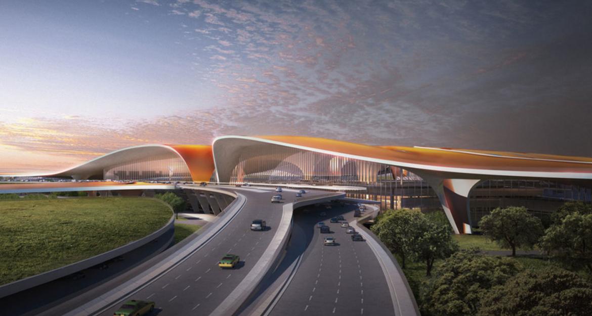 Οι Κίνεζοι φτιάχνουν το πιο μεγάλο αεροδρόμιο του κόσμου