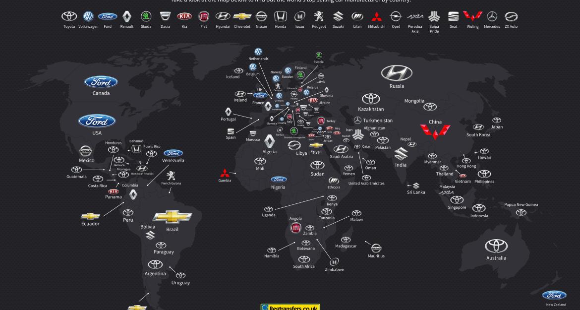 H Toyota βρίσκεται πρώτη σε πωλήσεις σε 49 χώρες