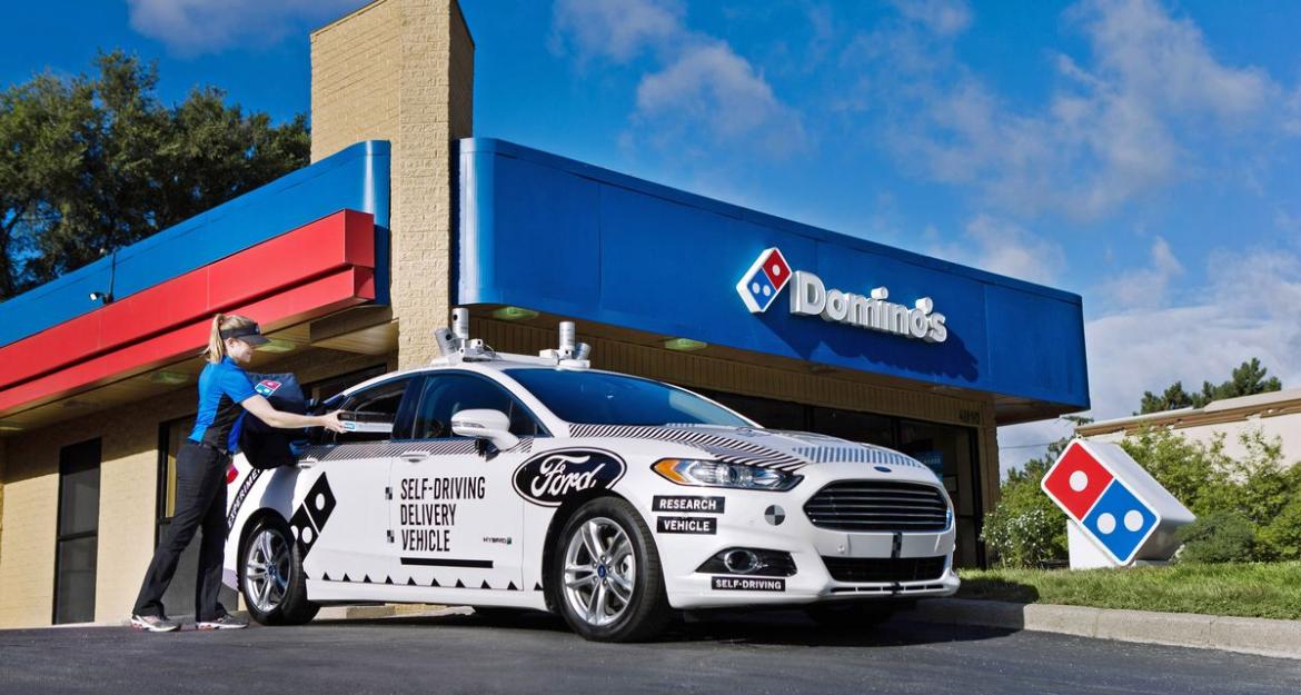 Αυτοκίνητα... πιτσαδόροι από τη Ford και τη Domino's (pics & vid)