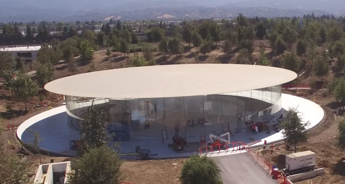 Σχεδόν έτοιμο το νέο «διαστημικό» campus της Apple (pics & vid)