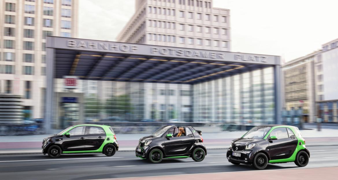 Μόνο ηλεκτρικά Smart από το 2019