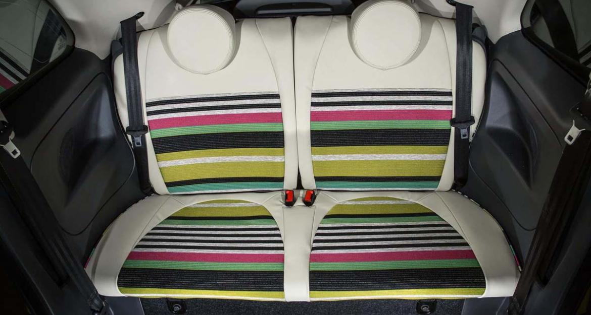 Ριγέ για καλό σκοπό το Fiat 500 (pics)