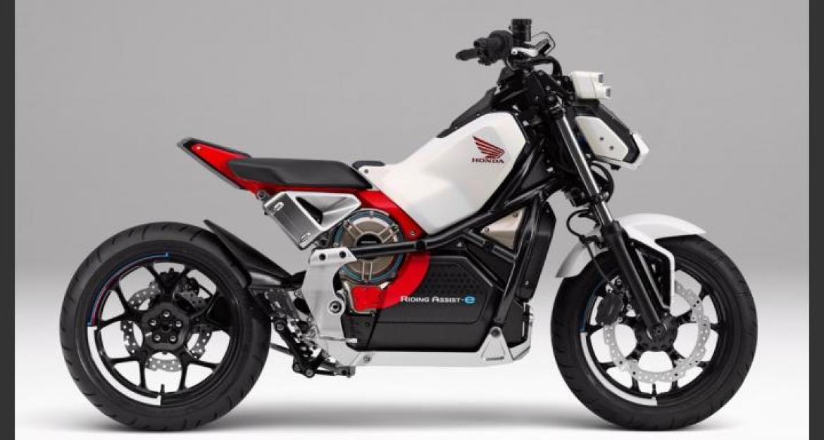 Η ηλεκτρική μηχανή της Honda που δεν πέφτει (pics, vid)