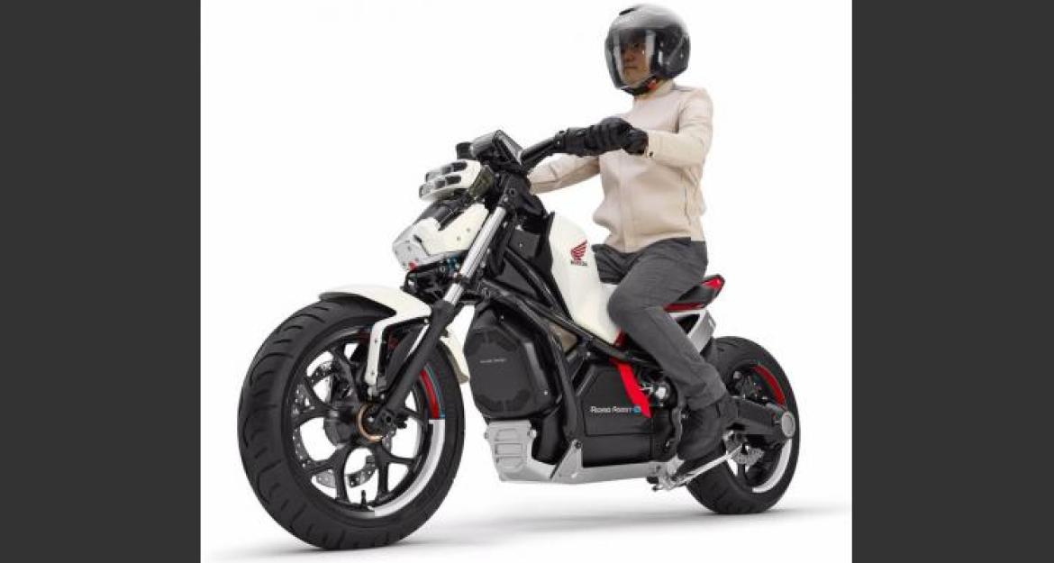 Η ηλεκτρική μηχανή της Honda που δεν πέφτει (pics, vid)
