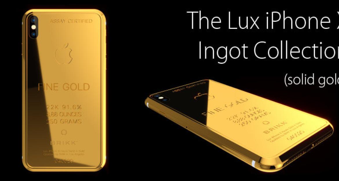 Αυτές είναι οι χρυσές εκδόσεις του iPhone X (pics&vid)