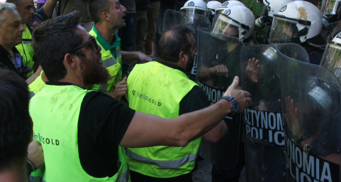 Σταθάκης: Ξεκινά η διαιτησία για τις Σκουριές (pics & vids)