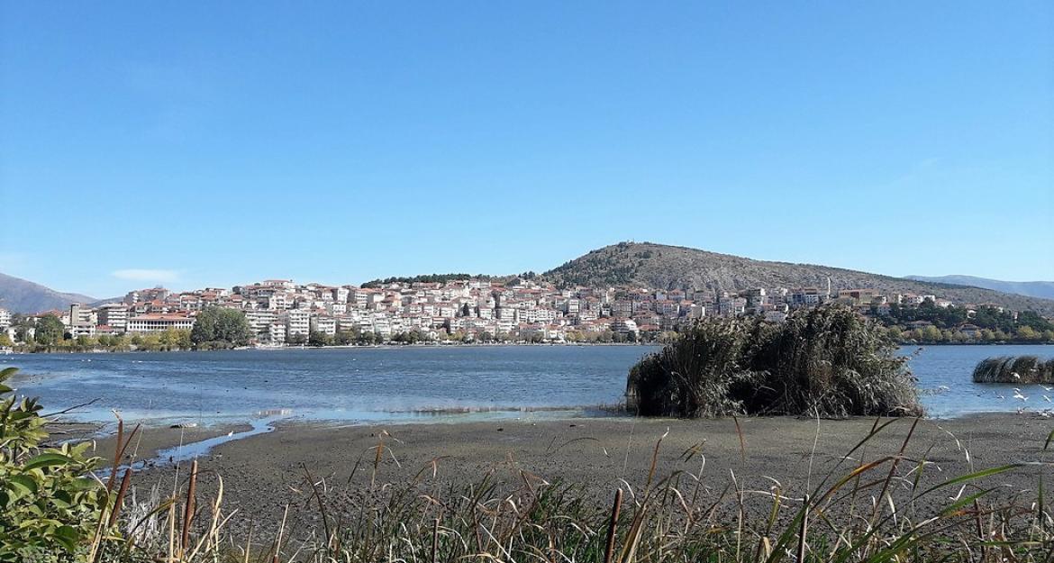 «Στέγνωσε» η λίμνη της Καστοριάς (pics)