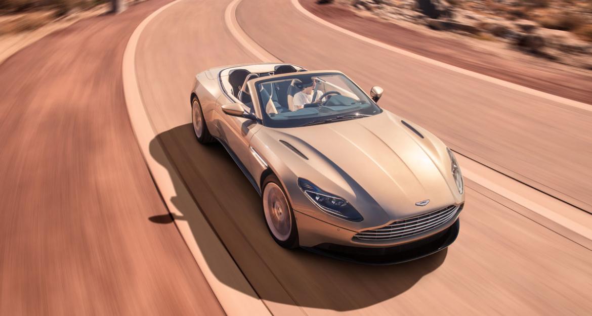H ντίβα Aston Martin DB11 Volante (pics & vid)