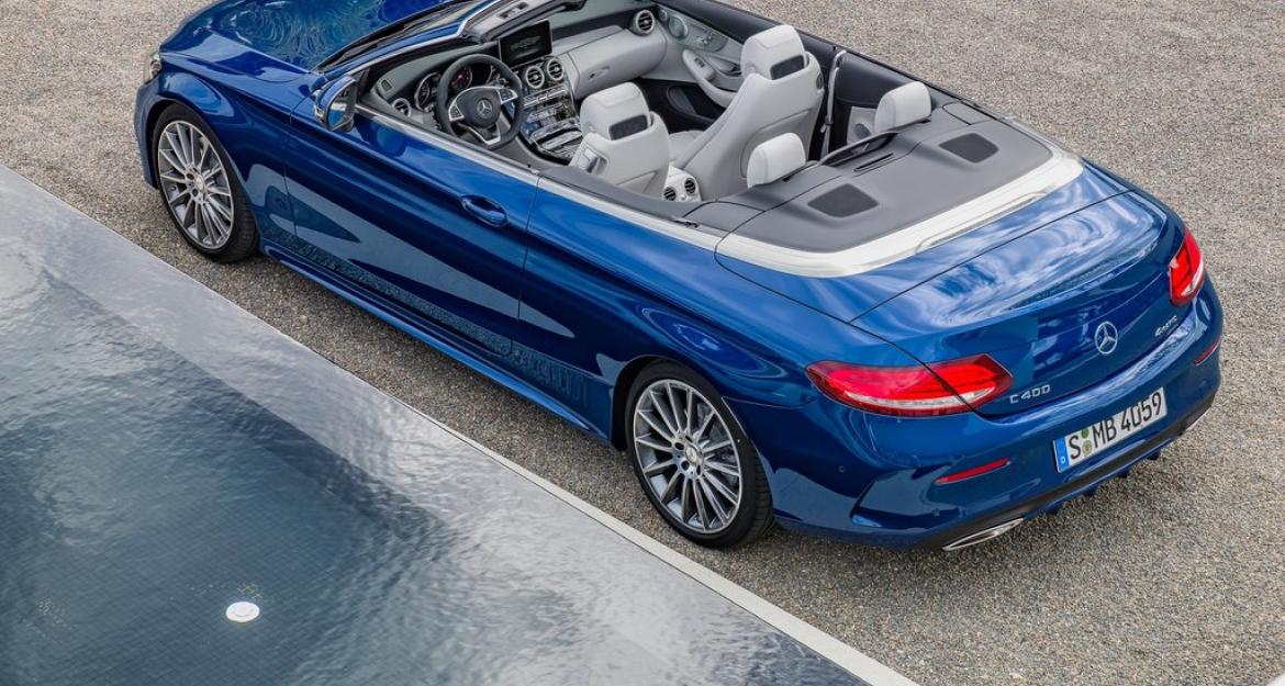 Open Air Festival με τη Mercedes C180 Cabriolet