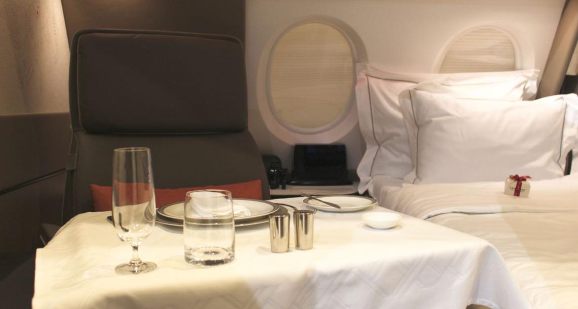 Οι σουίτες των νέων Airbus της Singapore θυμίζουν... ξενοδοχείο