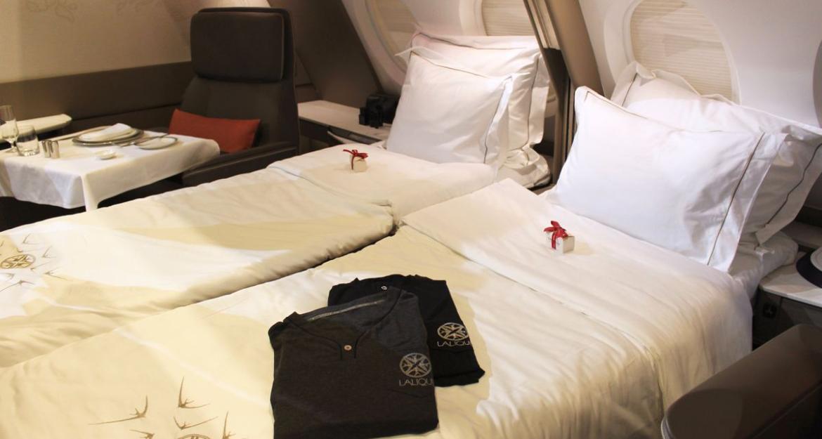 Οι σουίτες των νέων Airbus της Singapore θυμίζουν... ξενοδοχείο