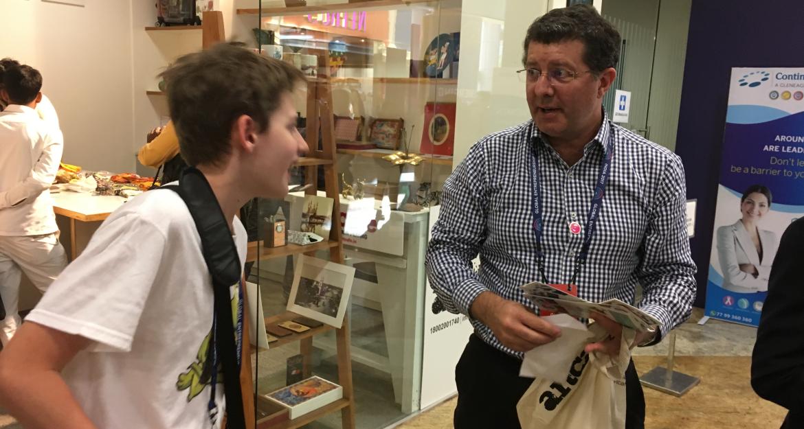 Συνέντευξη με έναν επιχειρηματία ετών...14 