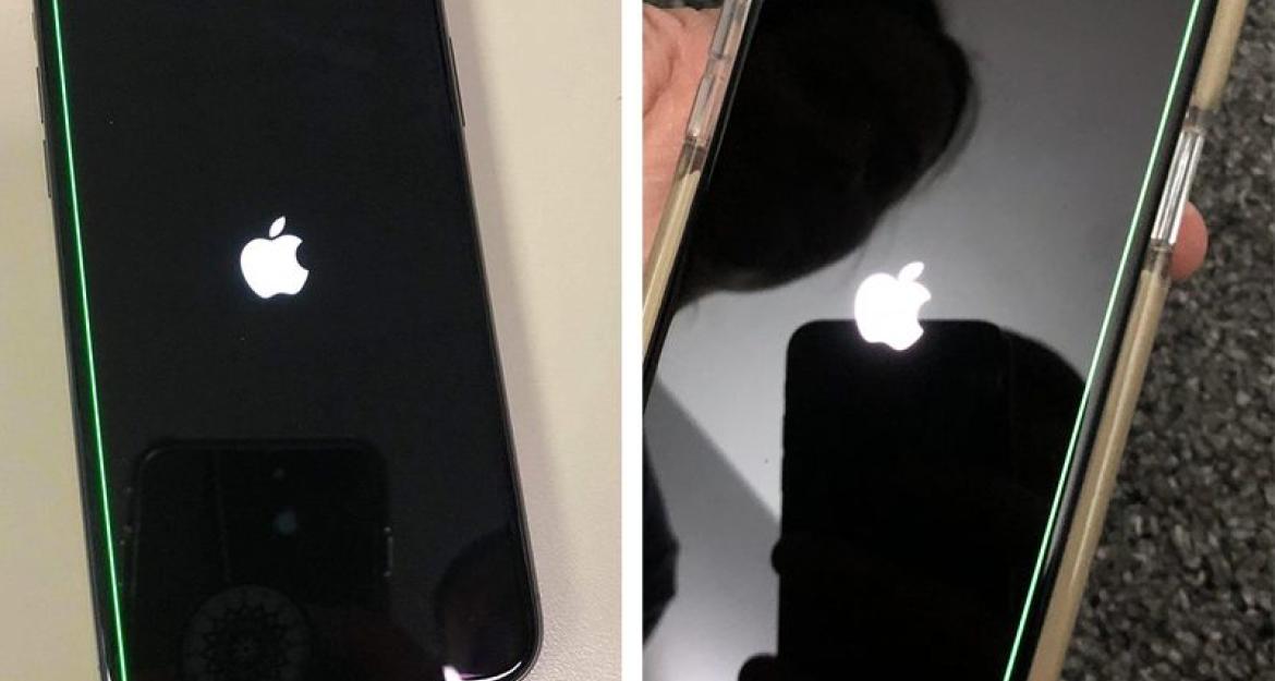 Μια πράσινη γραμμή εμφανίζεται ξαφνικά στα iPhone X