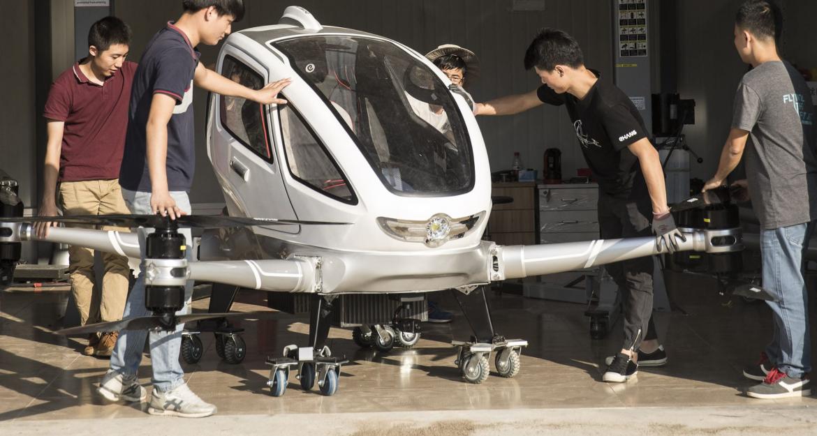 Τα επιβατικά drones που θέλουν να γίνουν τα πρώτα ιπτάμενα ταξί