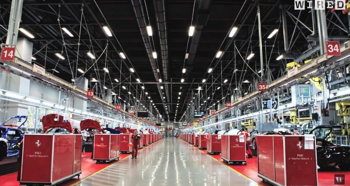O «τοκετός» μίας Ferrari στο Μαρανέλο (pics & vid)