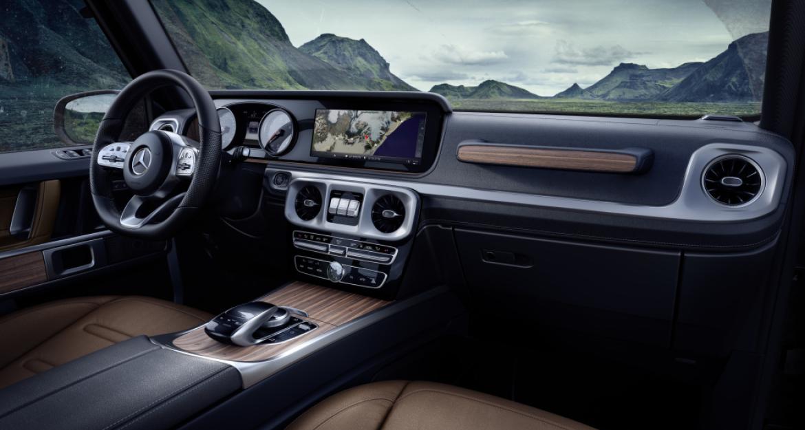 Αποκάλυψη εκ των έσω για τη Mercedes G-Class (pics)