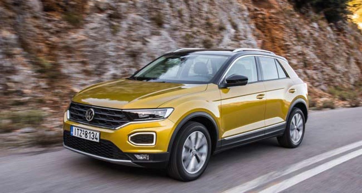 Οδηγούμε το VW T-Roc των 19.650€ (pics & vid)