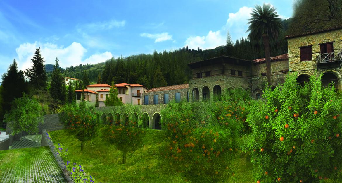 Νέο πεντάστερο ξενοδοχειακό συγκρότημα spa ανοίγει στο Μυστρά (pics)