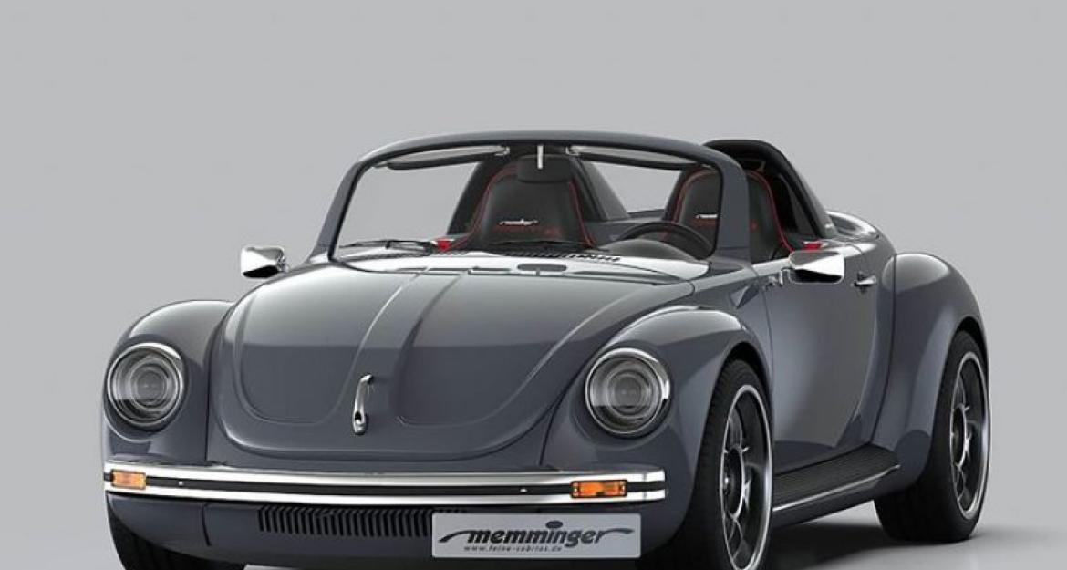 Eνας μεταμοντέρνος «Σκαραβαίος» έγινε ανοιχτό roadster (pics & vid)