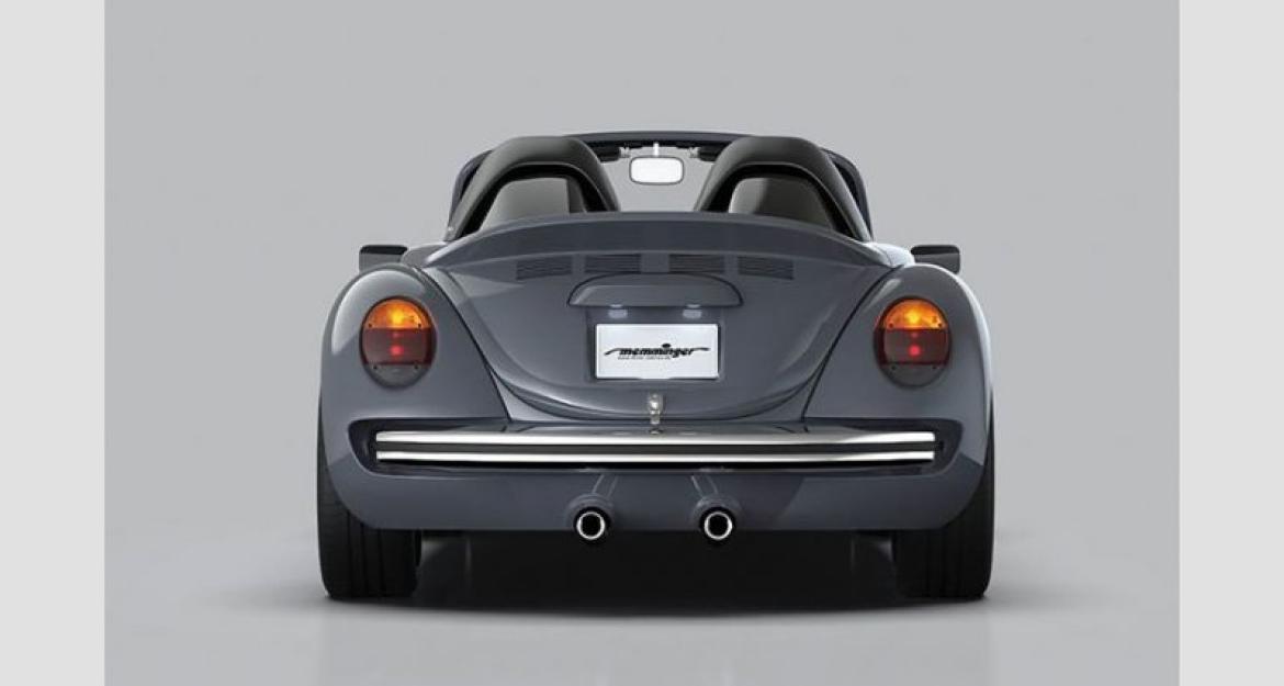 Eνας μεταμοντέρνος «Σκαραβαίος» έγινε ανοιχτό roadster (pics & vid)