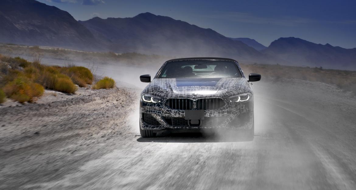 BMW Σειρά 8 Cabrio: Καυτές δοκιμές στο Λας Βέγκας! (pics)
