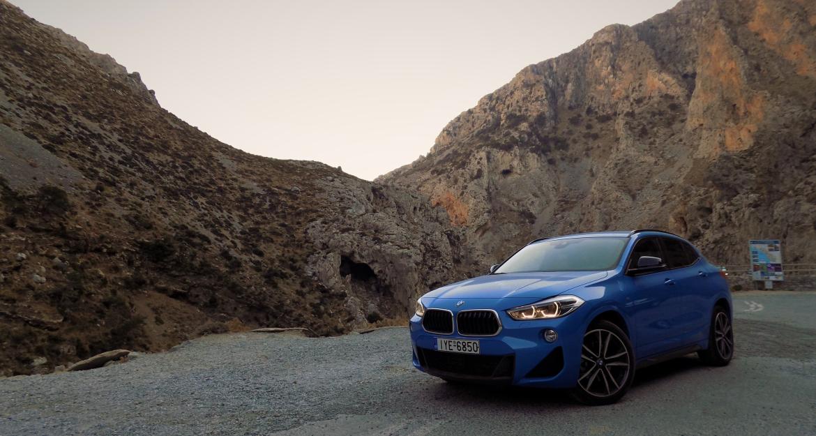 Ταξιδεύουμε σε Αμοργό και Κρήτη με τη νέα BMW X2 sDrive 18d! (pics)