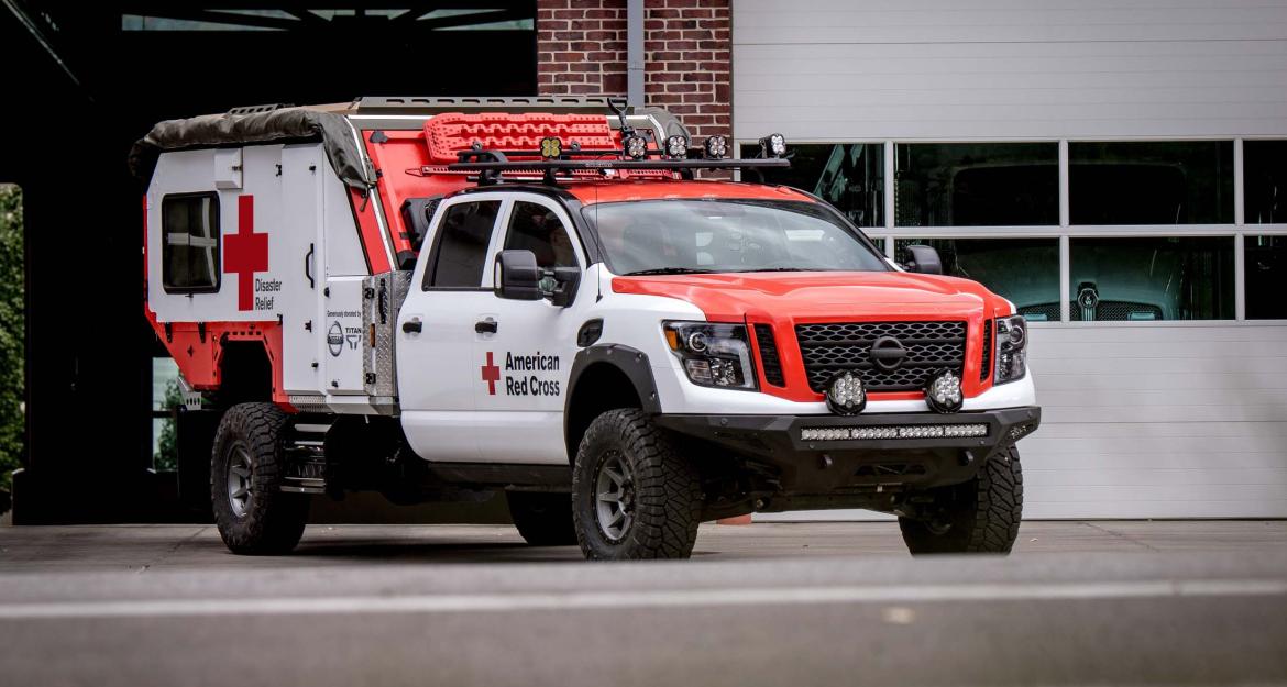 Το Nissan Titan ενισχύει τον Ερυθρό Σταυρό στις Η.Π.Α.