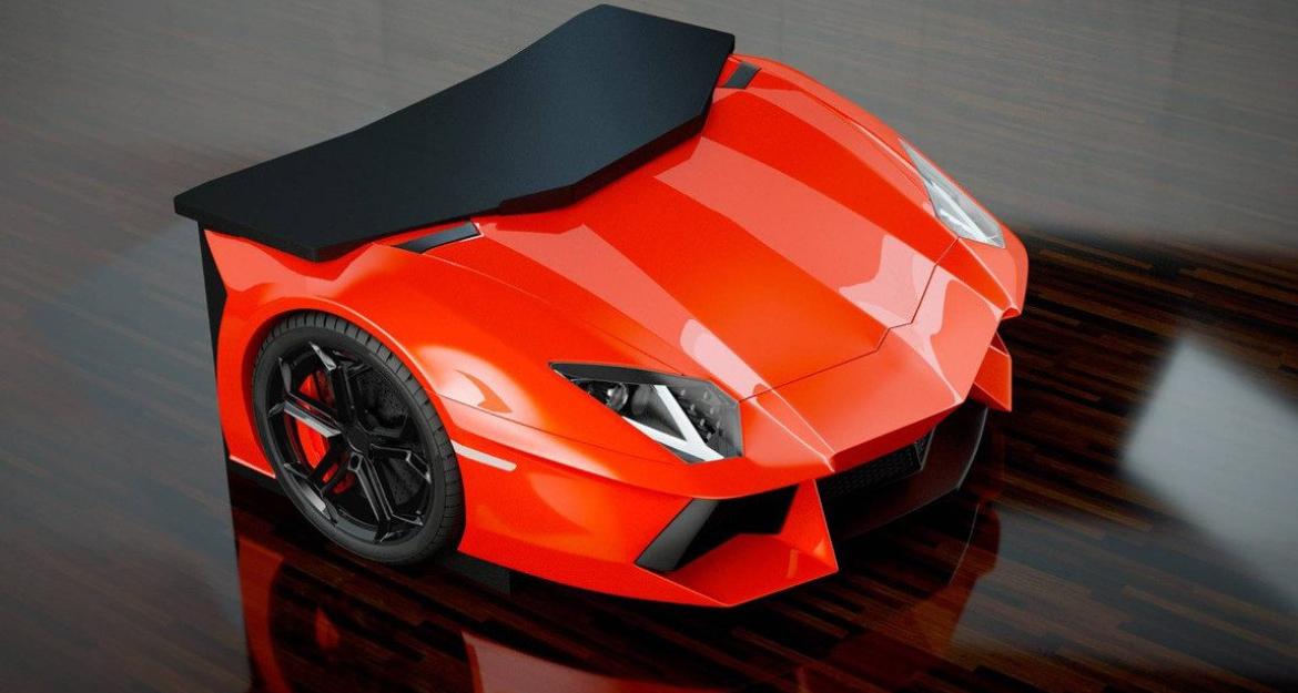 Lamborghini – γραφείο για γρήγορες εργασίες! (pics)