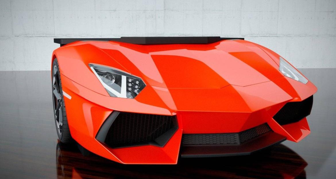 Lamborghini – γραφείο για γρήγορες εργασίες! (pics)