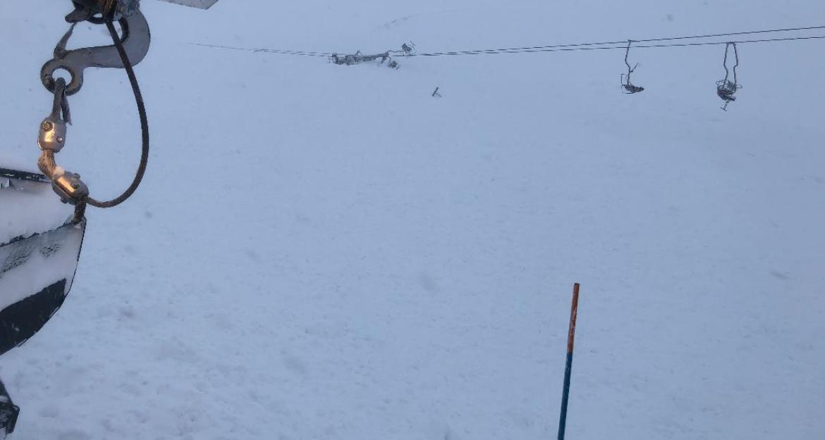 Κλειστό το χιονοδρομικό Καλαβρύτων λόγω χιονοστιβάδας (pics&vid)