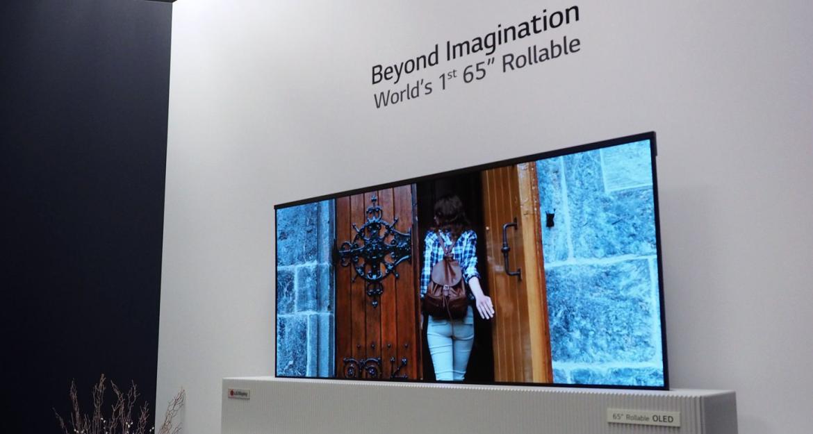 Το 2019 θα είναι διαθέσιμη η τηλεόραση της LG που... τυλίγεται