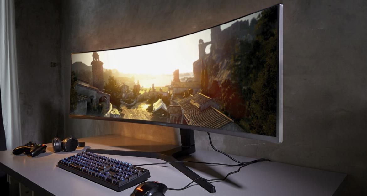 H νέα ultra-wide οθόνη 49 ιντσών της Samsung αλλάζει το gaming 