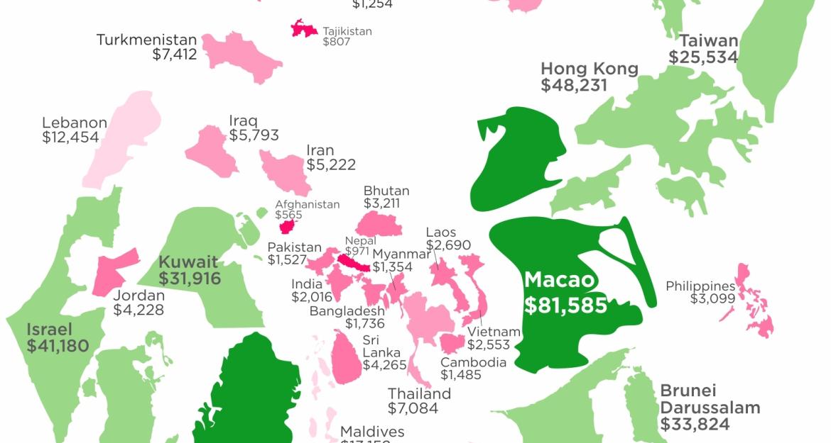 Αυτές είναι οι πλουσιότερες χώρες σε όλο τον κόσμο (pics)