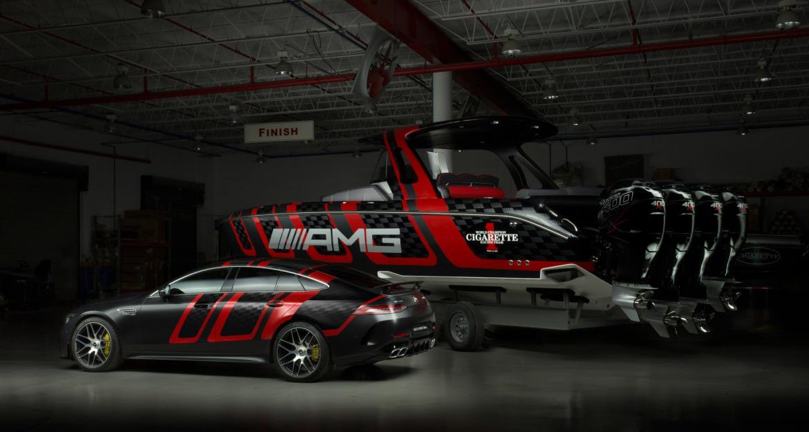 Ένα σκάφος 1.600 ίππων με την υπογραφή της Mercedes-AMG!