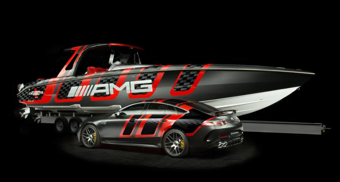 Ένα σκάφος 1.600 ίππων με την υπογραφή της Mercedes-AMG!
