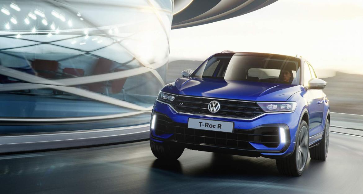 Το εκρηκτικό VW T-Roc R αποκαλύπτεται! (vid)