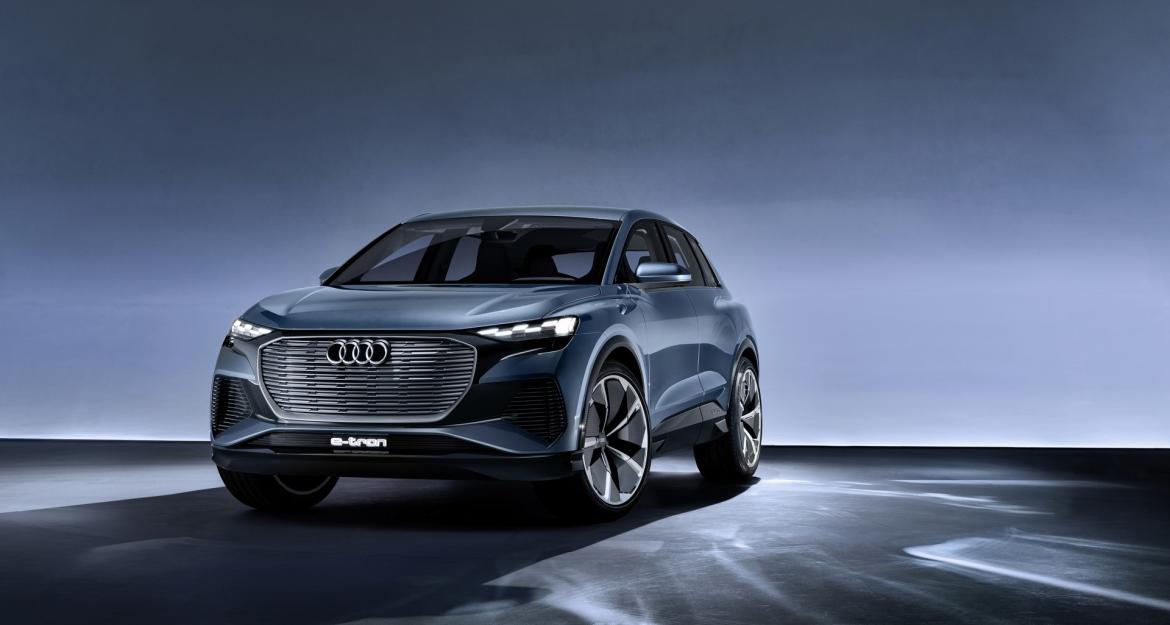 Το ηλεκτρικό Audi Q4 e-tron concept αποκαλύπτεται!