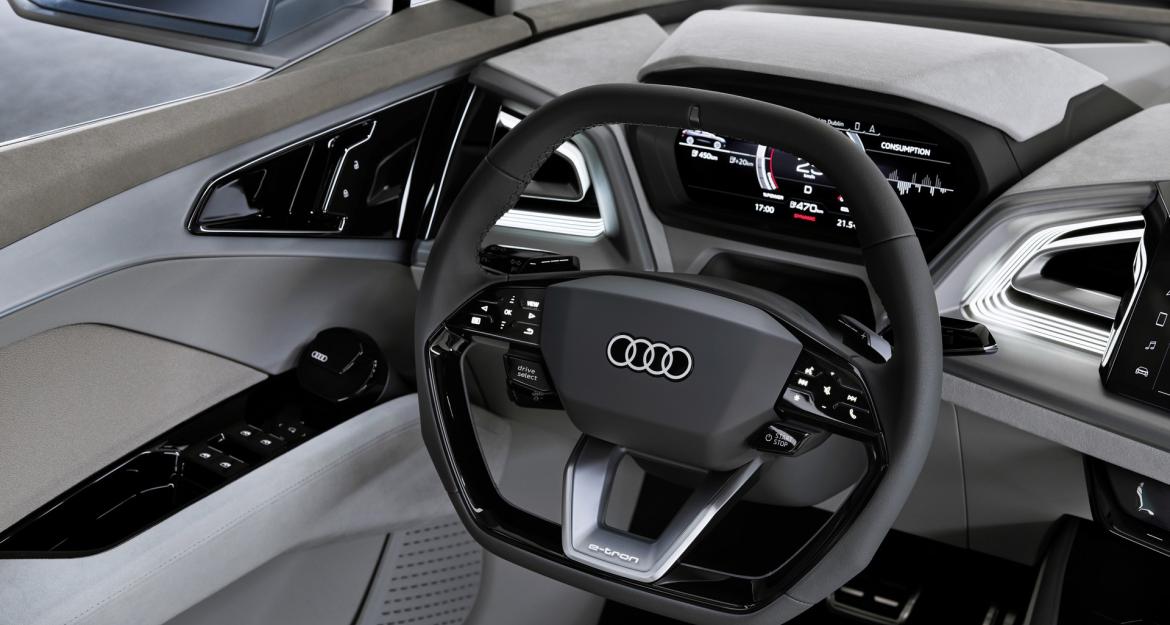 Το ηλεκτρικό Audi Q4 e-tron concept αποκαλύπτεται!