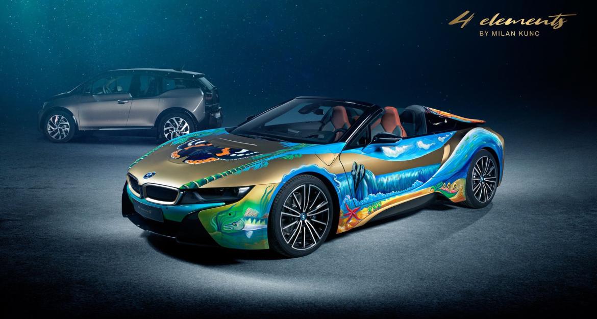 BMW i8 Roadster 4 Elements: Όταν η τέχνη συναντά την οικολογία! 