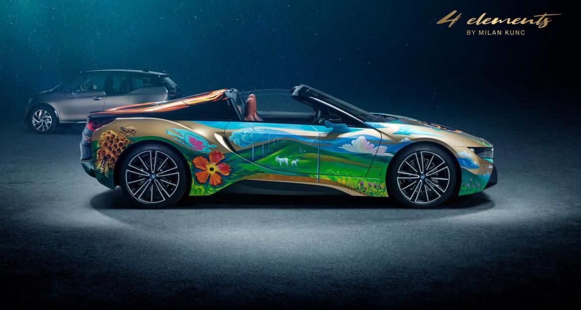 BMW i8 Roadster 4 Elements: Όταν η τέχνη συναντά την οικολογία! 