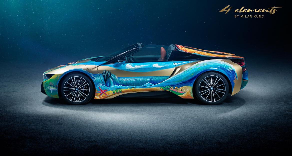 BMW i8 Roadster 4 Elements: Όταν η τέχνη συναντά την οικολογία! 
