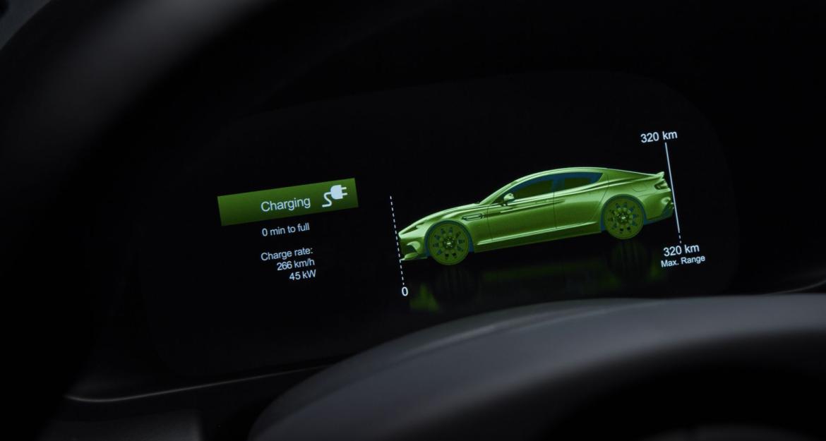 Ηλεκτρίζει η Aston Martin Rapide E των 610 ίππων!