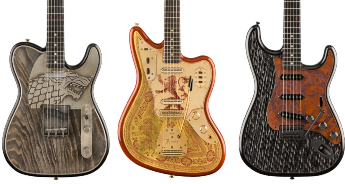 Τρεις «Game of Thrones» κιθάρες από τη Fender