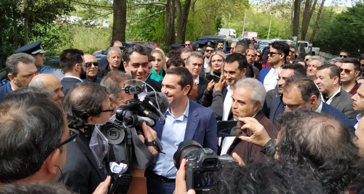 Επίσκεψη Τσίπρα στους αγροτικούς συνεταιρισμούς του Βελβεντού στη Κοζάνη (pics)